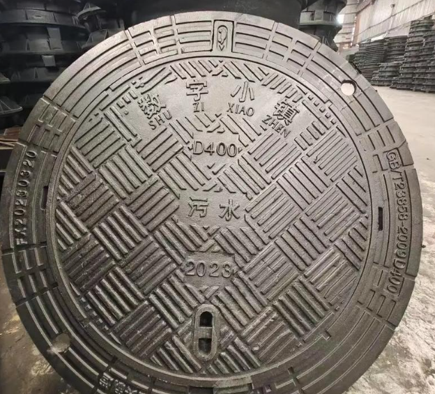 樟木头镇球墨铸铁防沉降井盖展示